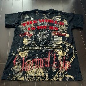 Men’s Christian Audigier Tee shirt